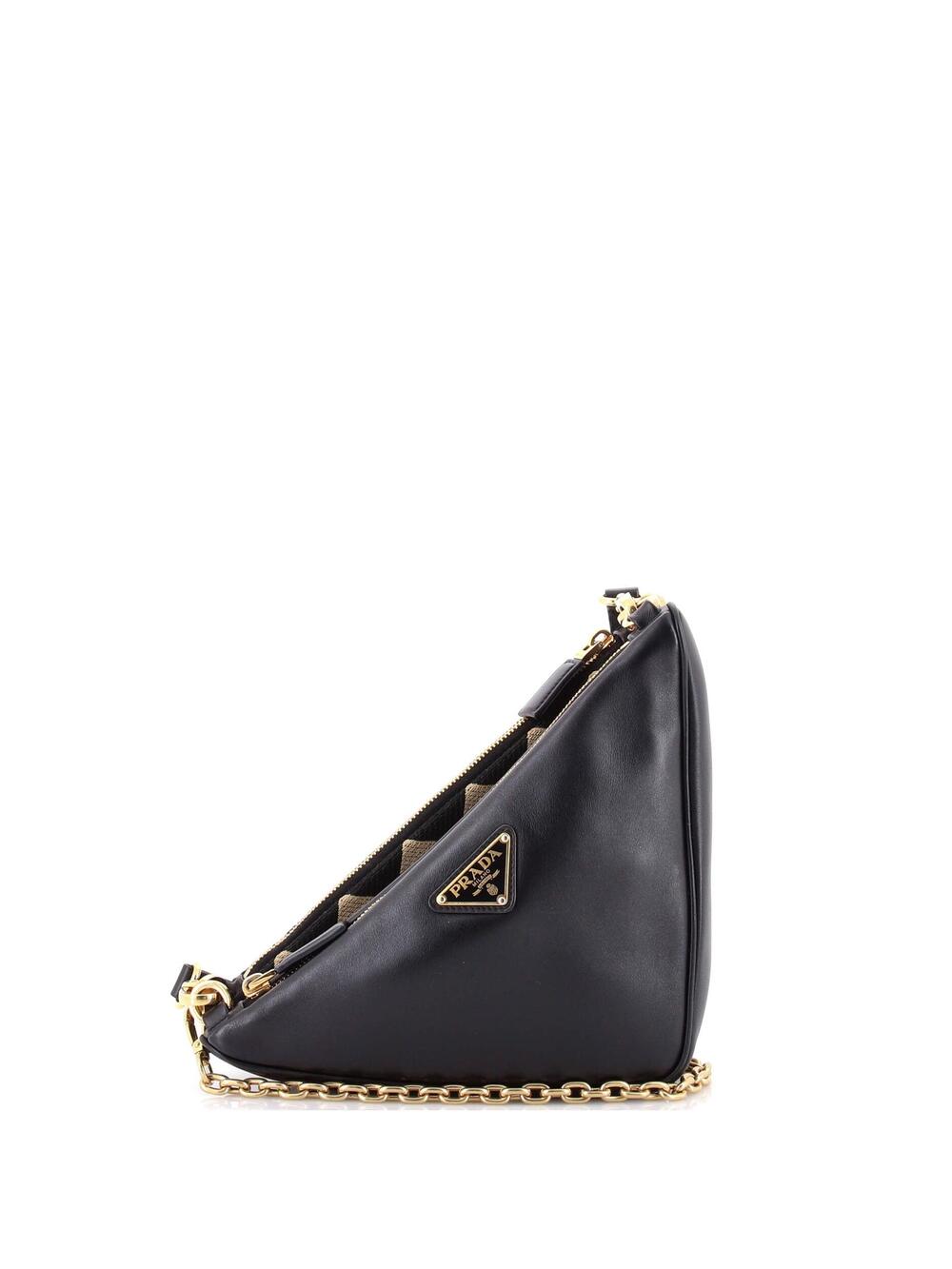 Prada Double Symbole Triangle Bag #356624P24B